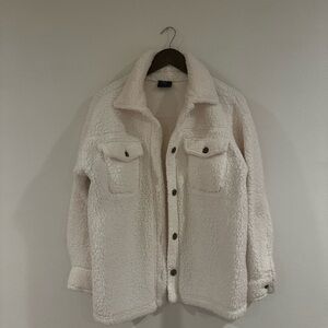 32 Degrees - Cream Sherpa Jacket